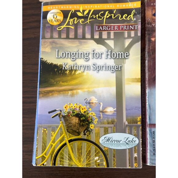 Set Of 4 Love Inspired Larger Print Romance & Suspense Books By Various Authors - Picture 4 of 6